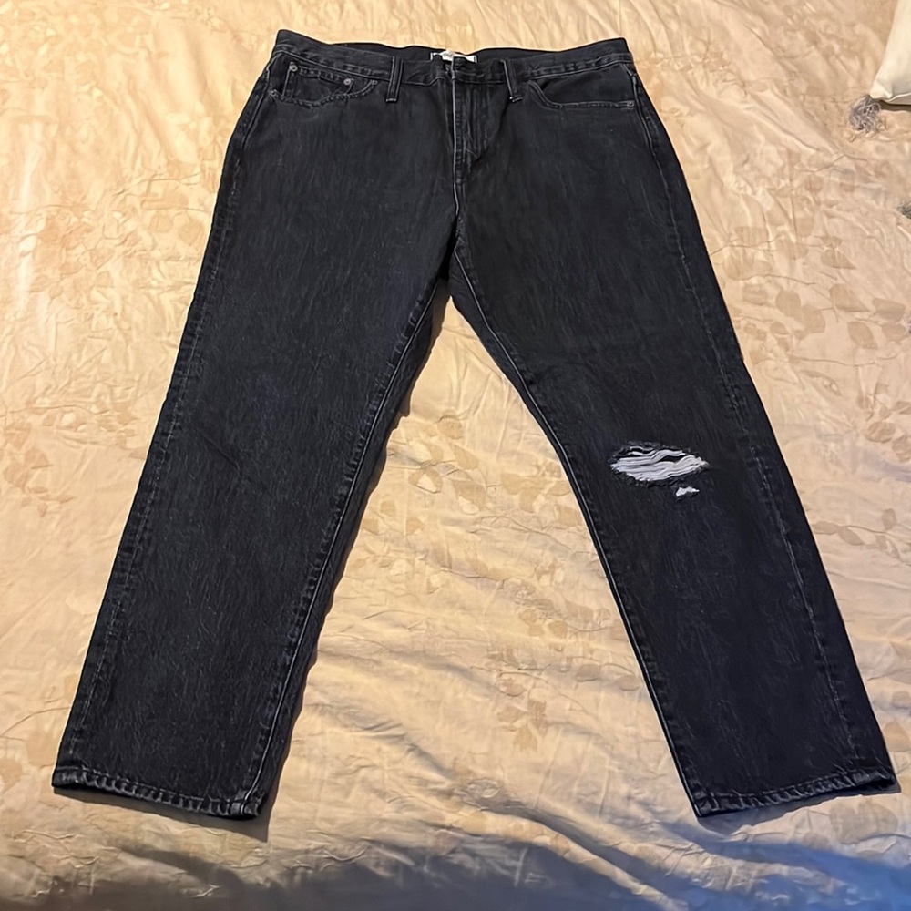 Madewell “The Perfect Vintage Jean” NWOT BLACK size 32